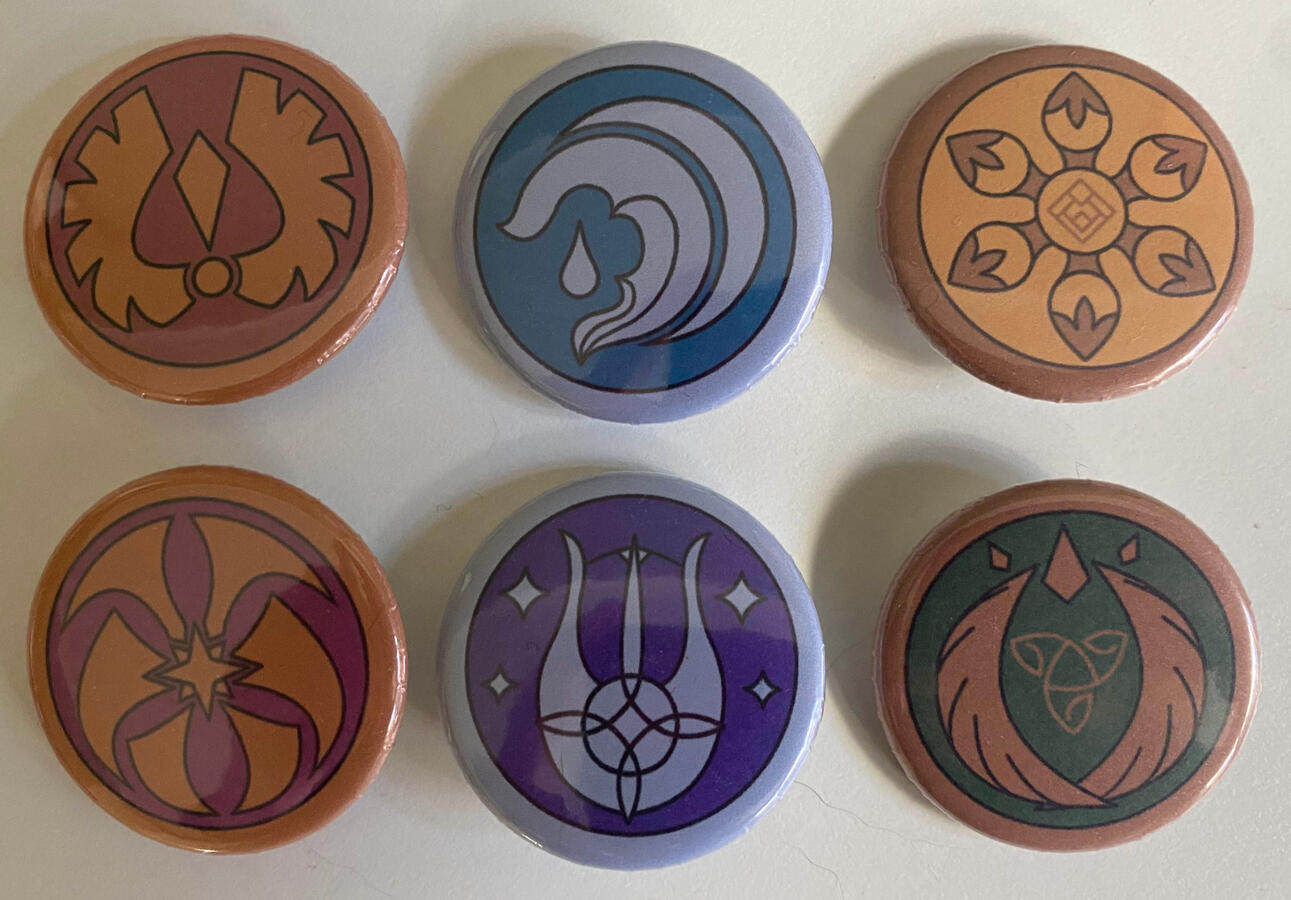 Character Symbol badges