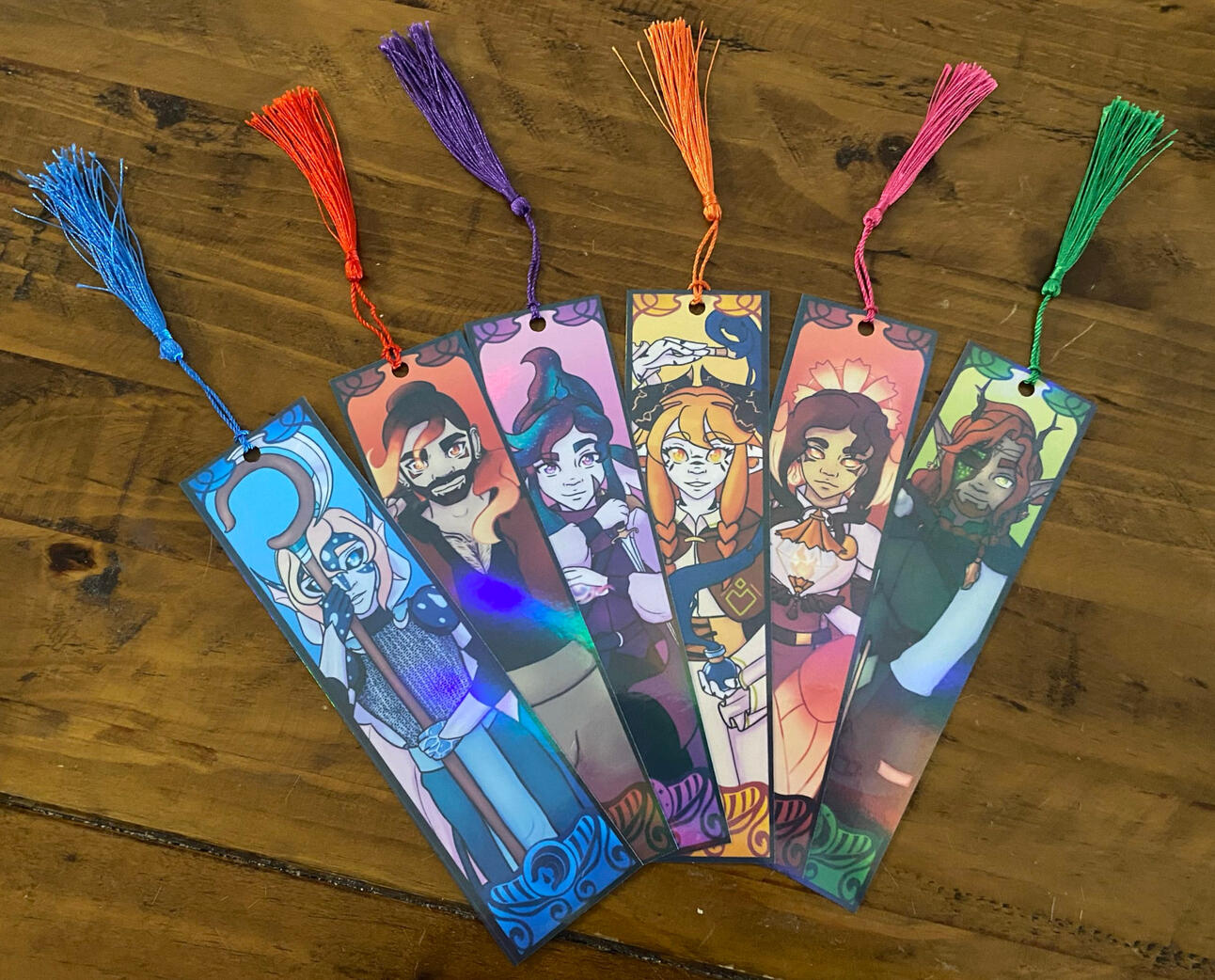 Character bookmarks