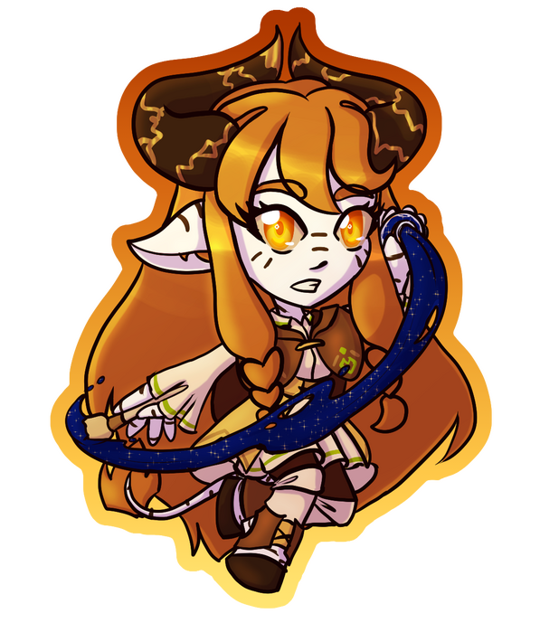 Cressida Chibi Sticker