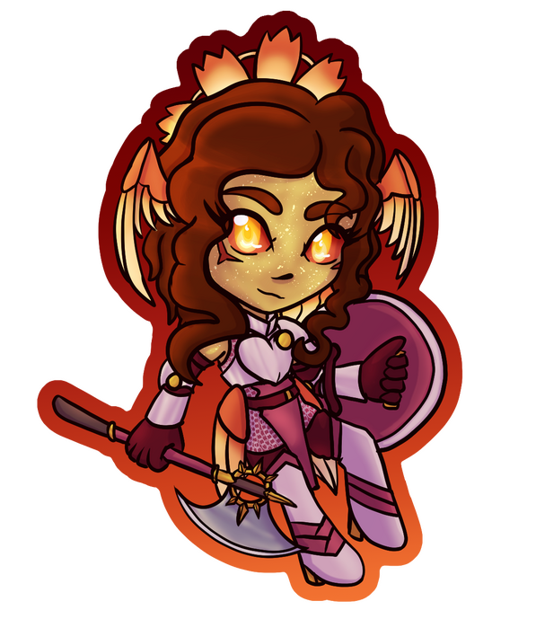 Aaliyah Chibi Sticker